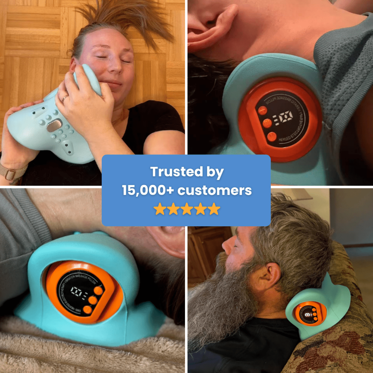 TheraNeck™ 4 - in - 1 Massager - TheraNeck